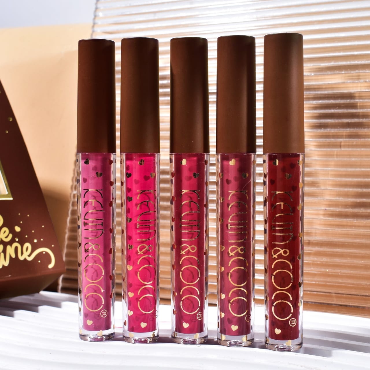 Kevin & Coco - 5 Color Be Mine Matte Lip Gloss