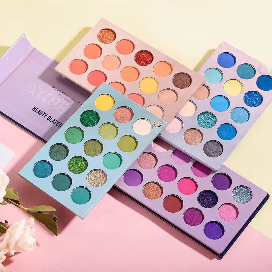 60 Color Matte & Shimmer Eyeshadow Palette