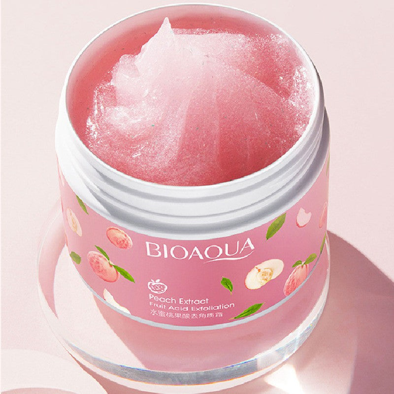 BioAqua - Peach Extract Fruit Acid Exfoliating Face Gel Cream 140g