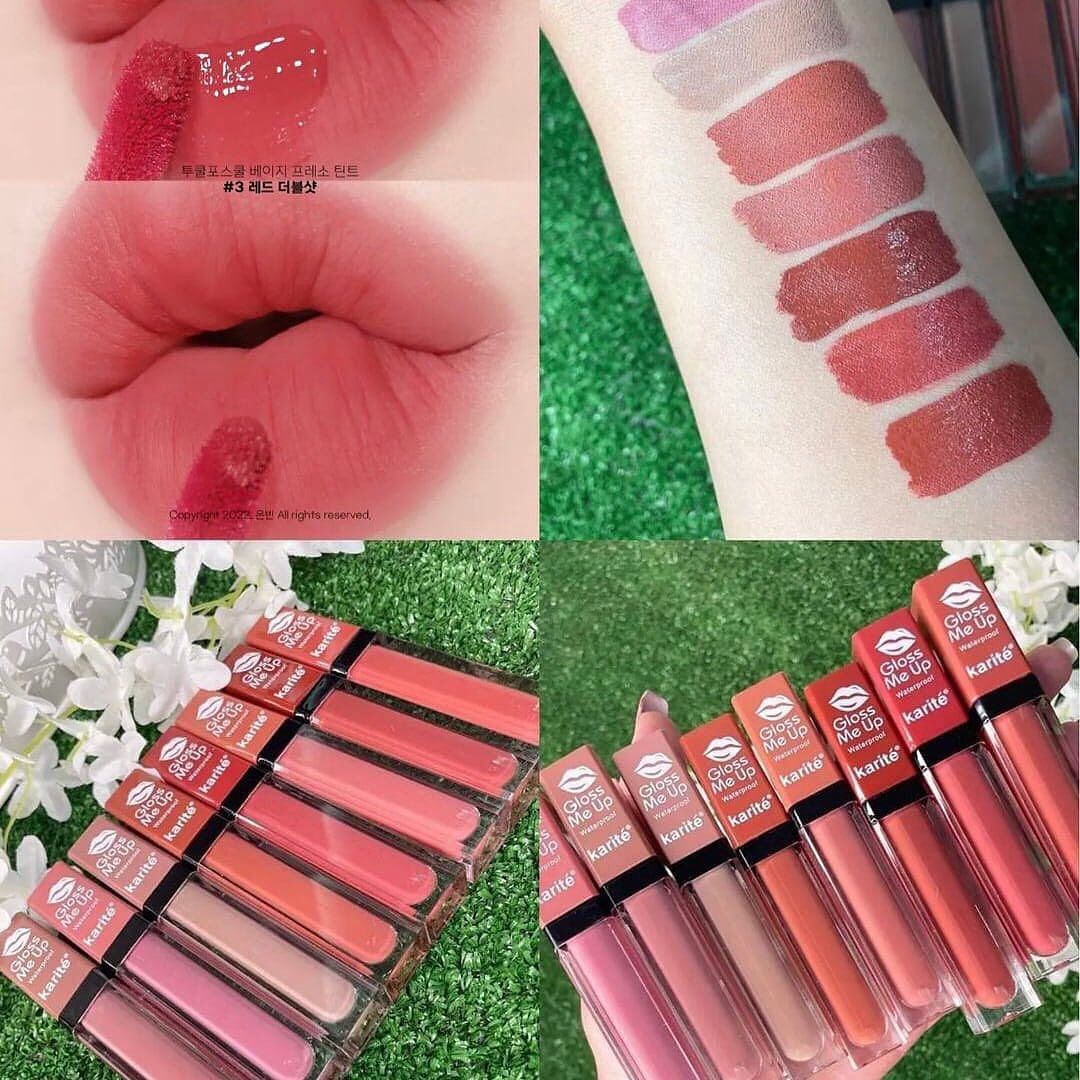 Karite Highly Pigmented Waterproof Velvet Matte Lip Gloss