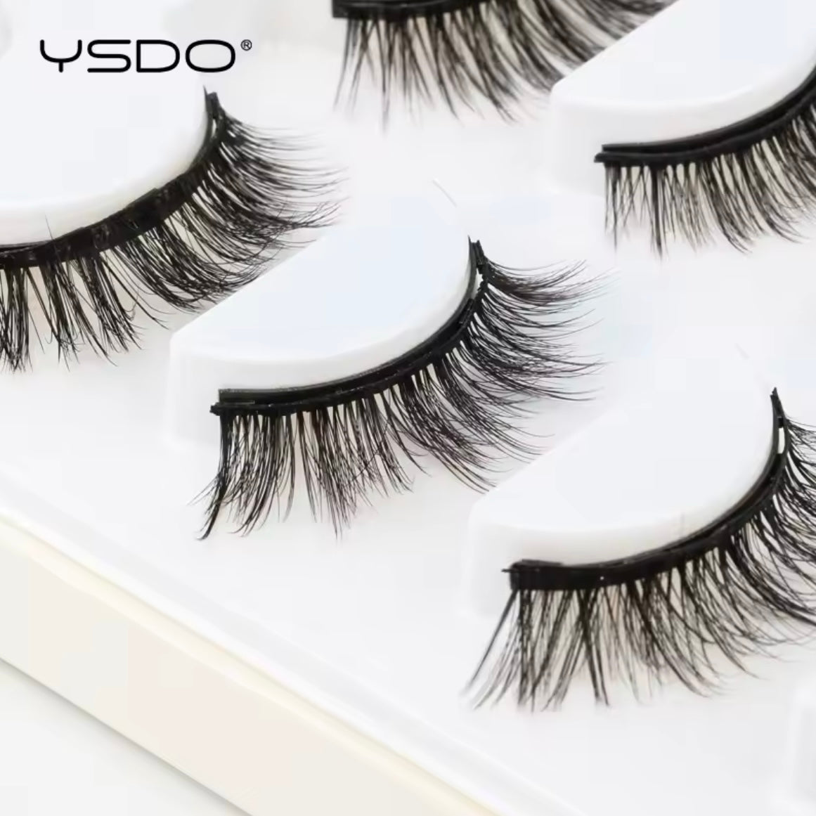 3 Pair Magnetic False Eyelashes Set