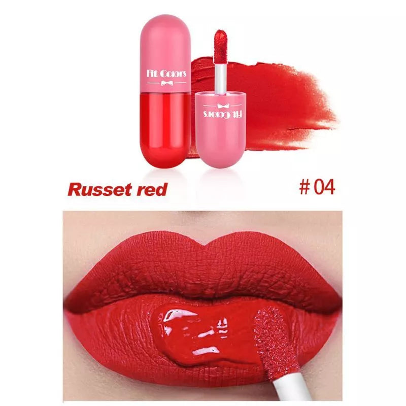 Fit Colors - 5pcs Mini Capsule Lip Gloss Set