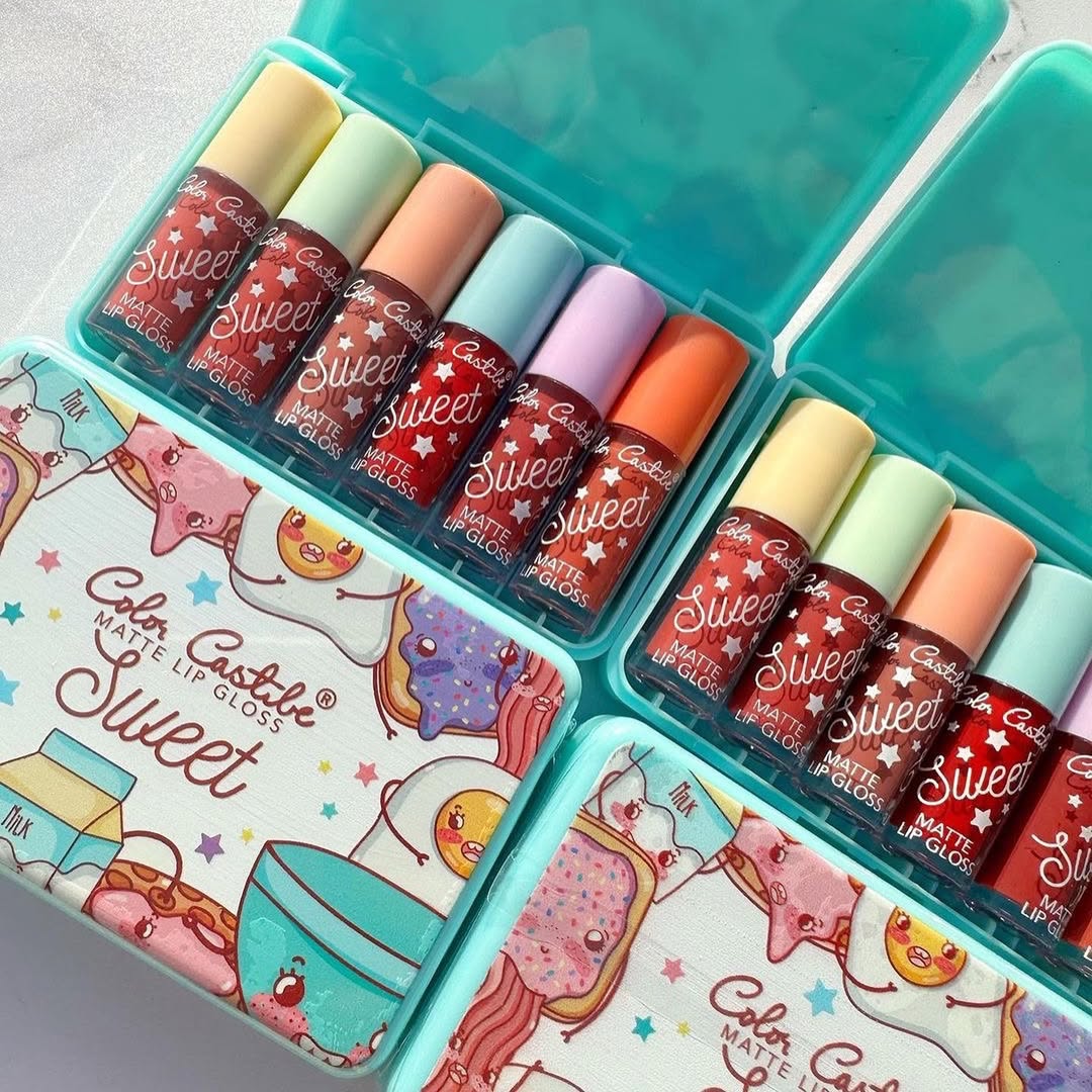 Color Castle - 6pcs Sweet Cookie Lip Gloss