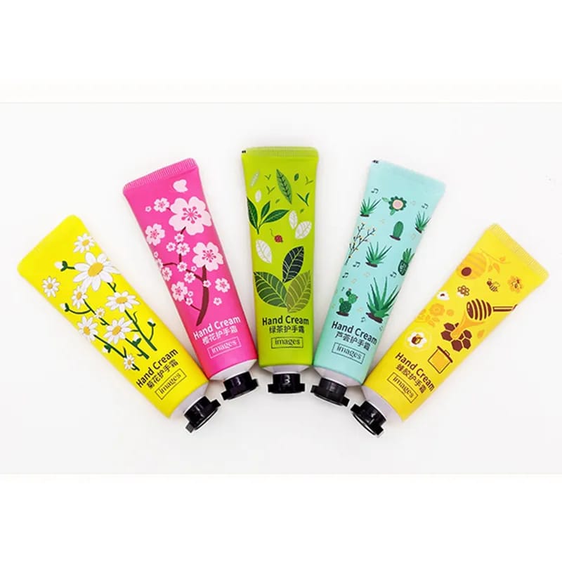 5pcs Plant Extract Moisturizing Hand Cream