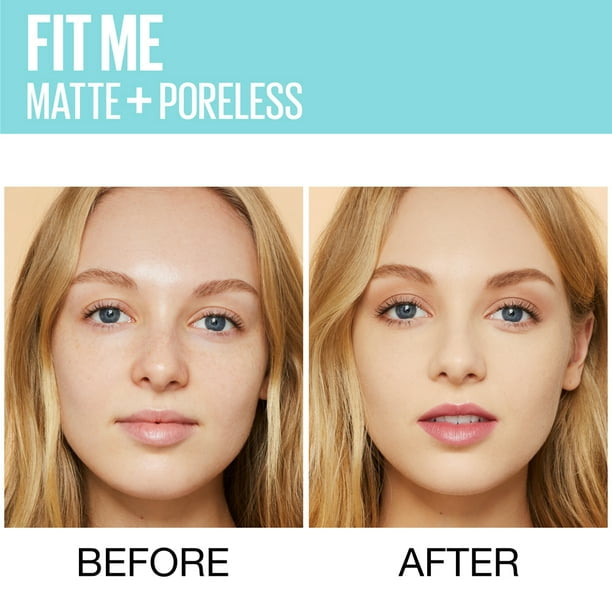 Fit Me - Matte + Poreless Glass Foundation 30ml