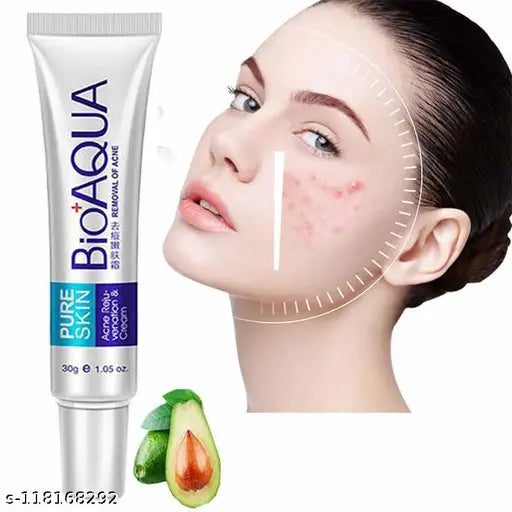 BioAqia Acne Removal Pure Skin Cream - 30g