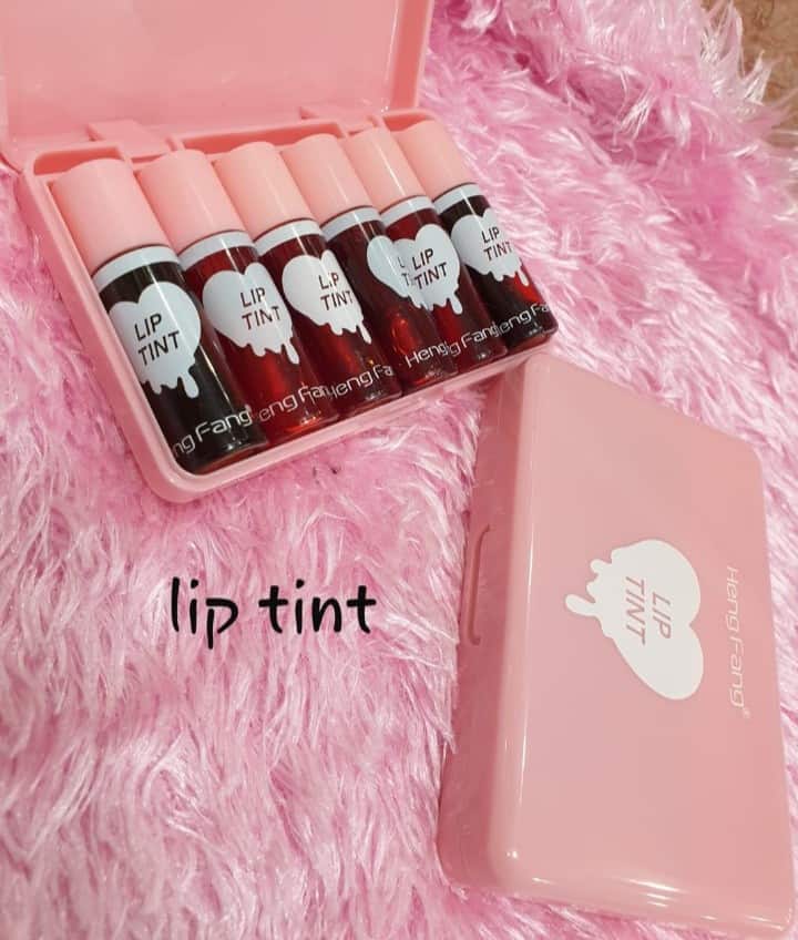 6pcs Heng Fang Lip and Cheek Tint