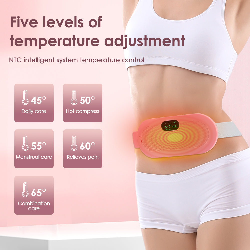 Heating & Vibrating Digital Menstrual Pad