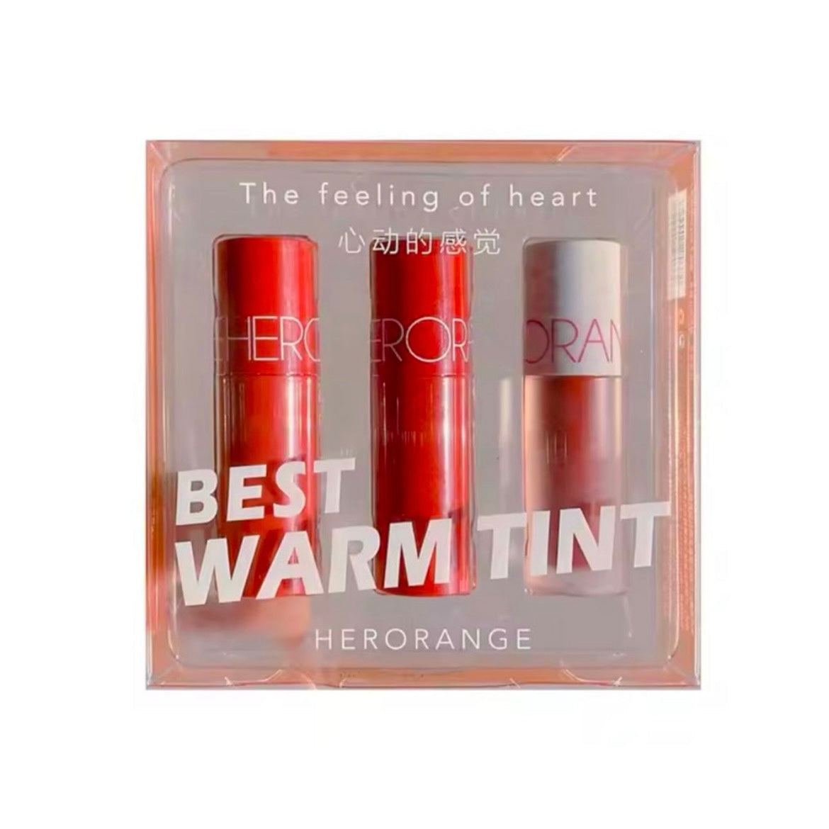 HERORANGE - 3pcs Cool & Warm Matte Lip Gloss