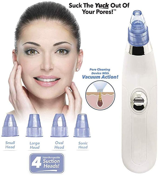 Facial Beauty - Electric Derma Suction Pore Cleaning Device With Vacuum