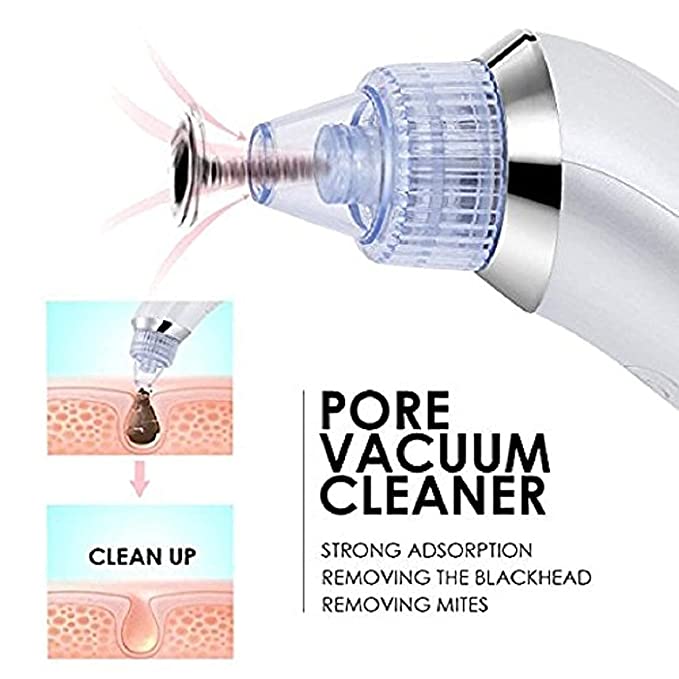 Facial Beauty - Electric Derma Suction Pore Cleaning Device With Vacuum