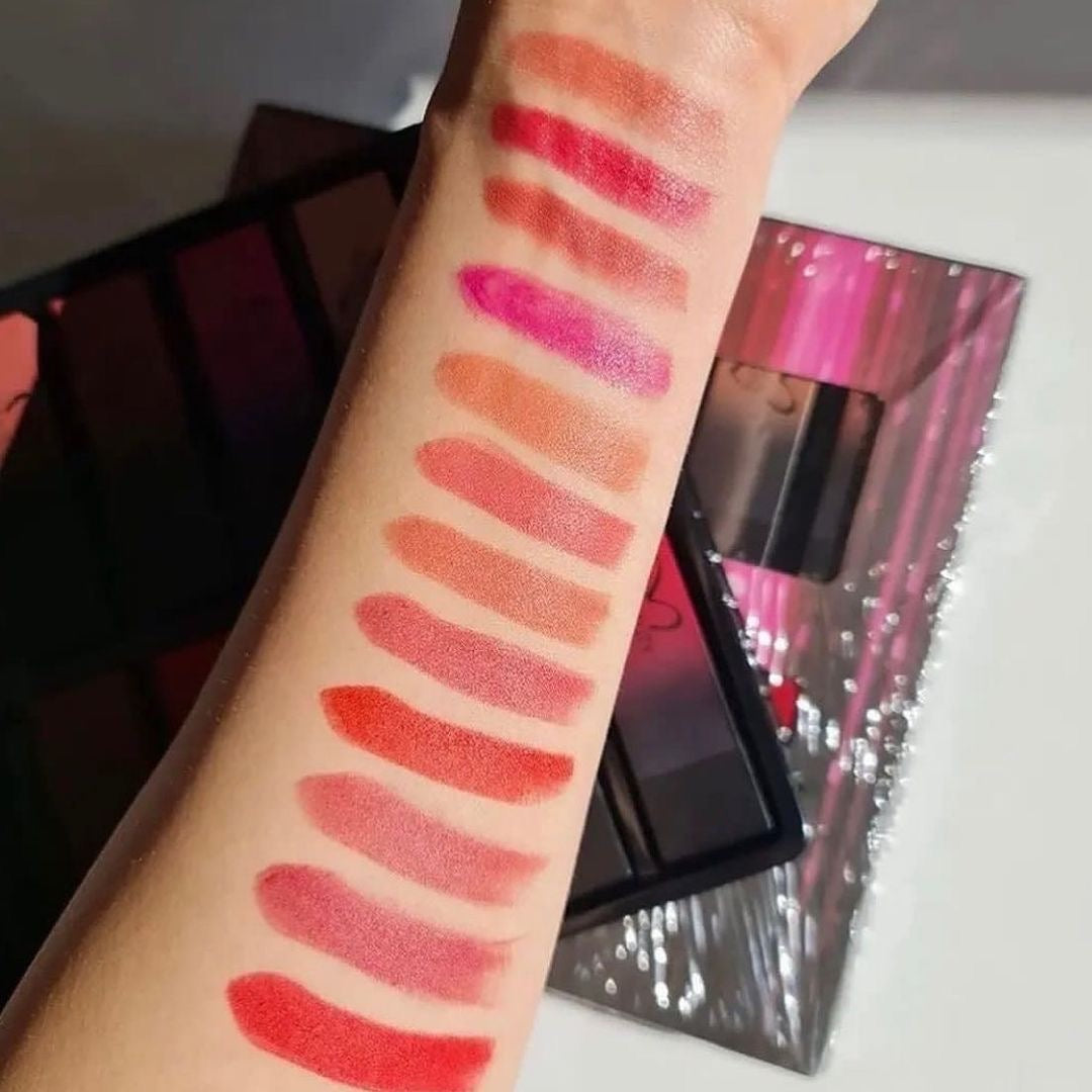 Huda Beauty - 12 Color Matte Bullet Lipsticks