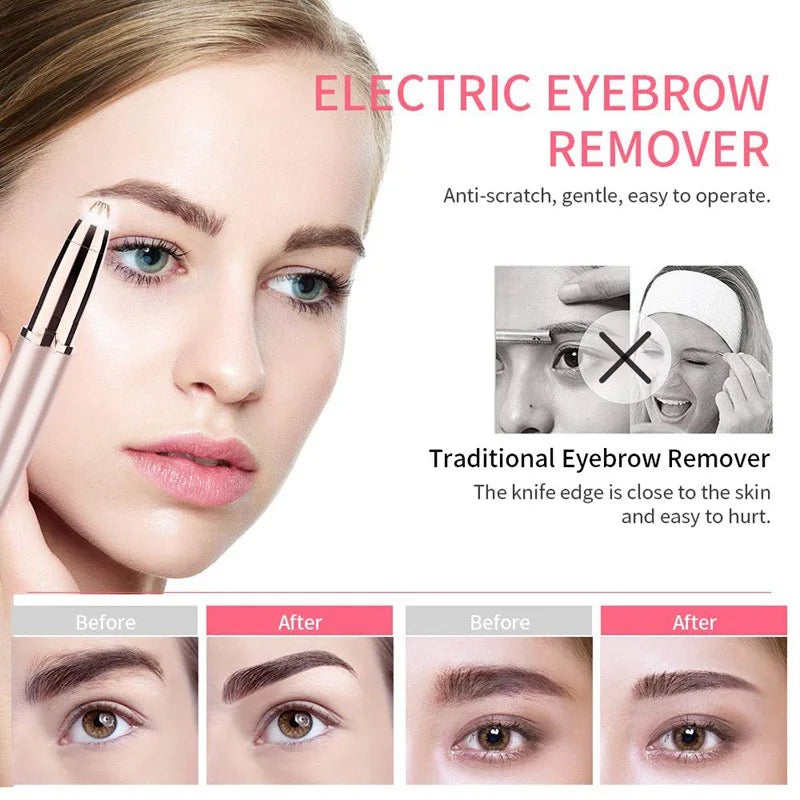 Facial Beauty - Flawless Eye Brow Hair Removal Machine