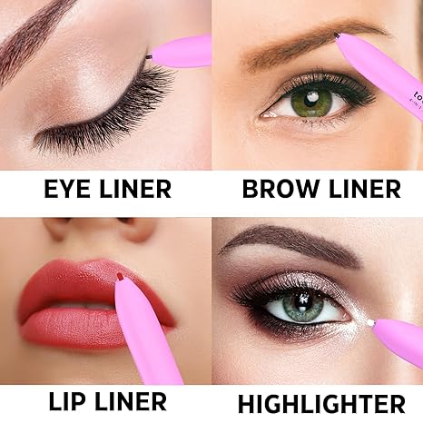 4 in 1 Touchup Makeup Pen (Lipstick + Blush + Highlighter + Liner)