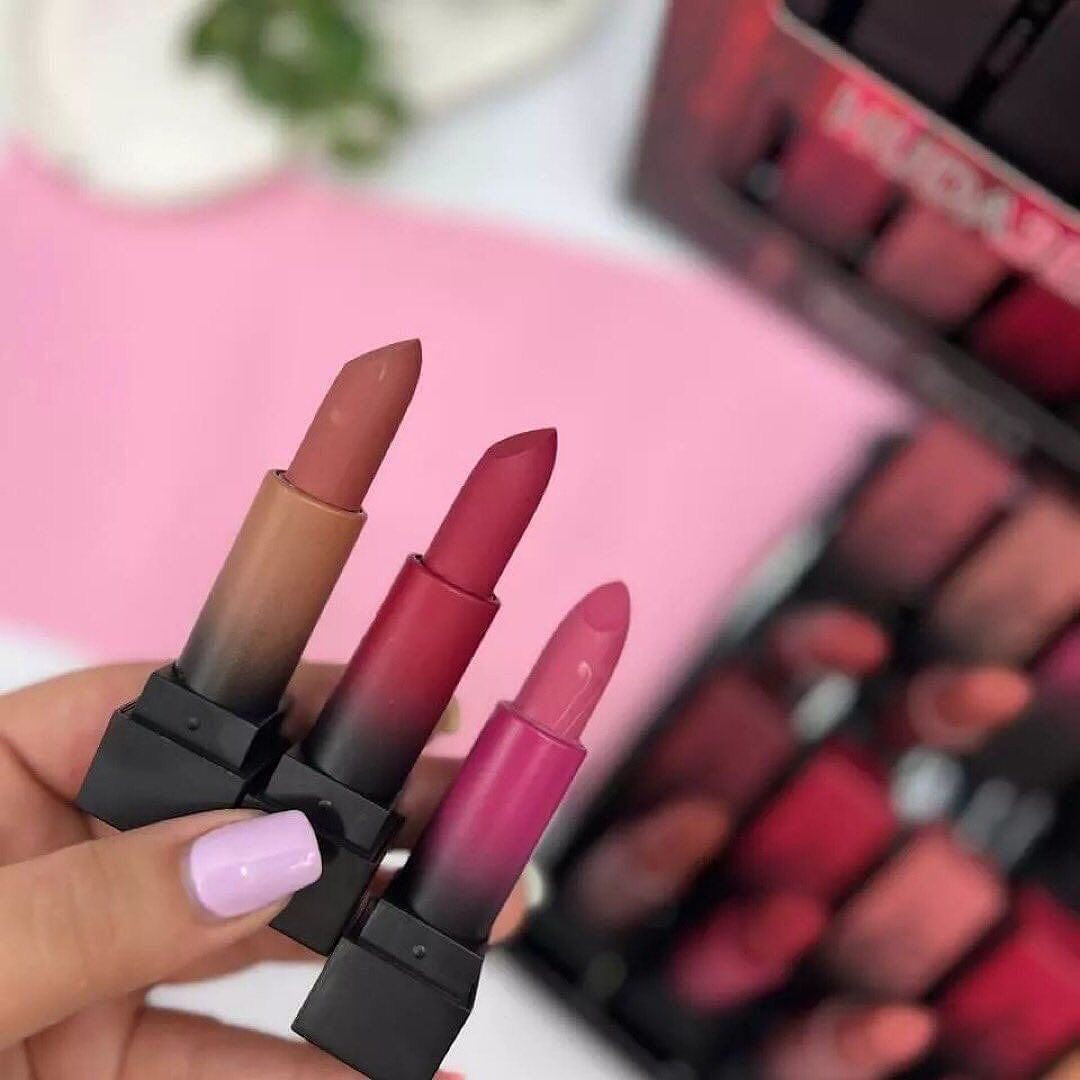 Huda Beauty - 12 Color Matte Bullet Lipsticks