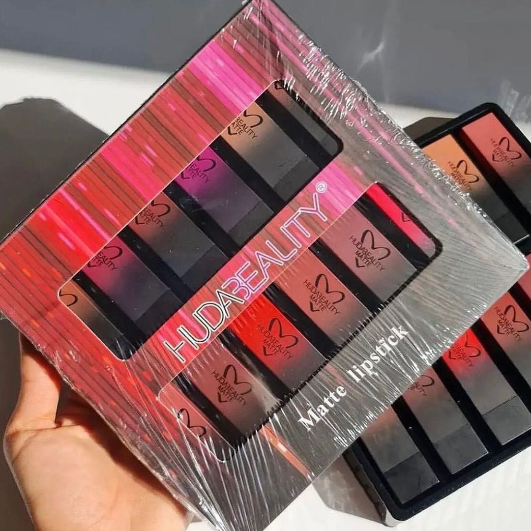 Huda Beauty - 12 Color Matte Bullet Lipsticks