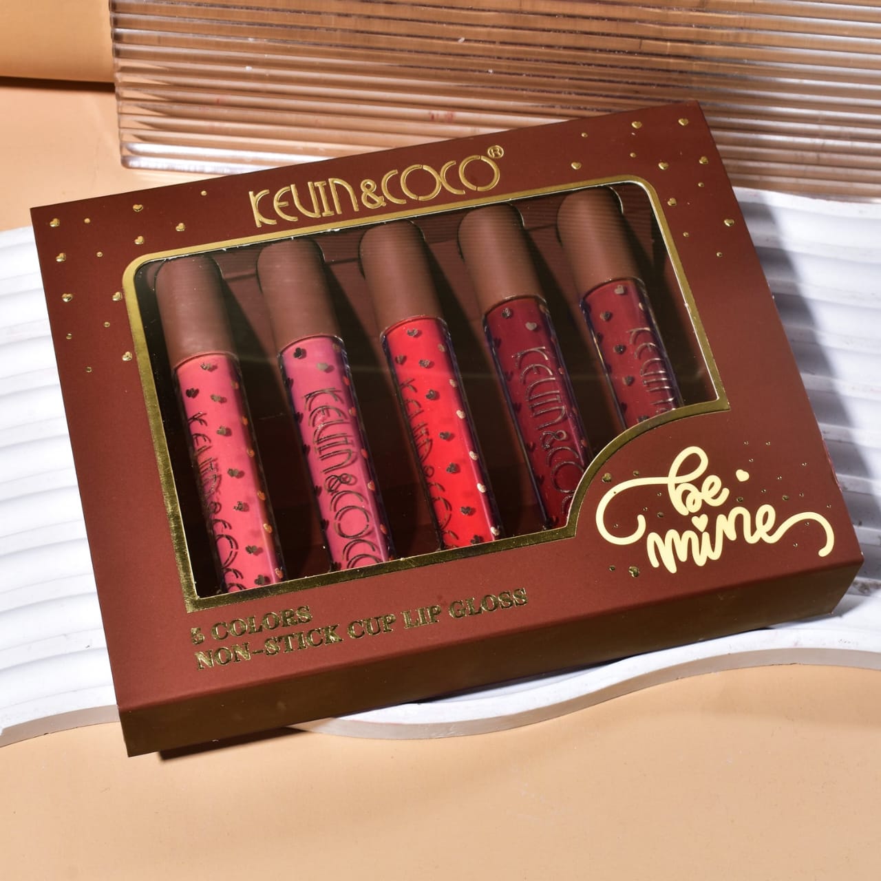 Kevin & Coco - 5 Color Be Mine Matte Lip Gloss