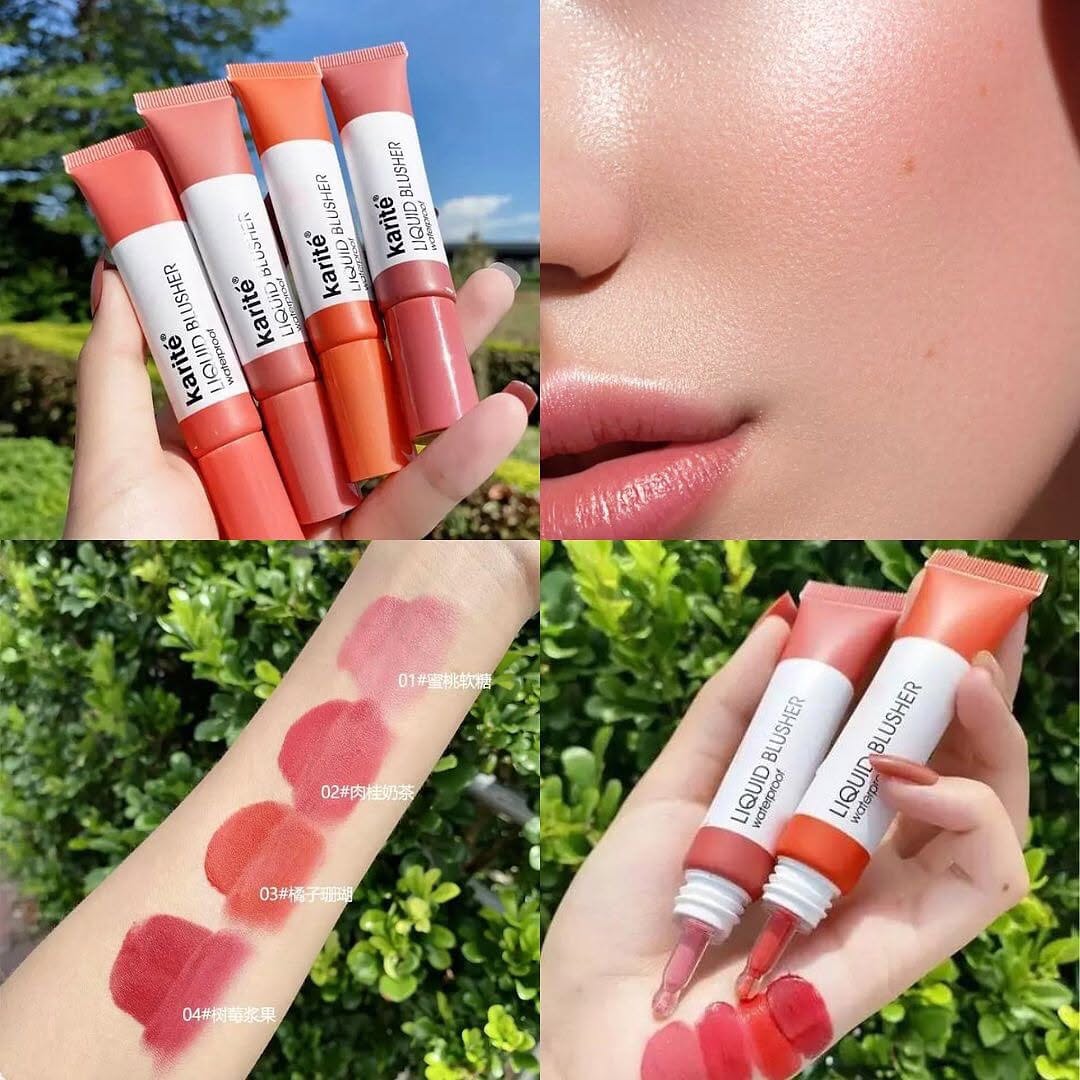 Huxia Beauty - 4pcs Creamy Liquid Blush