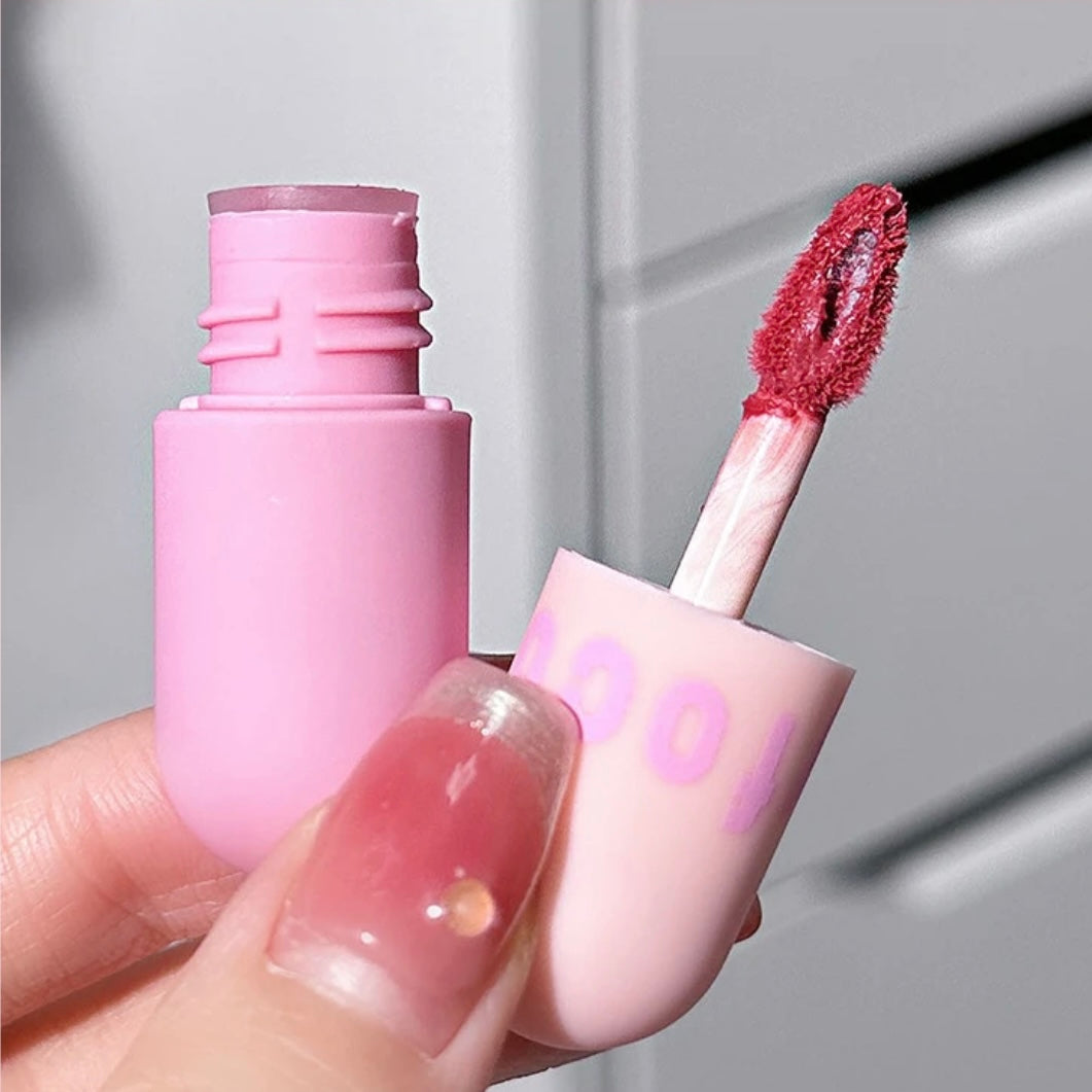 Pinky Focus - 5pcs Capsule Matte Velvet Lip Gloss