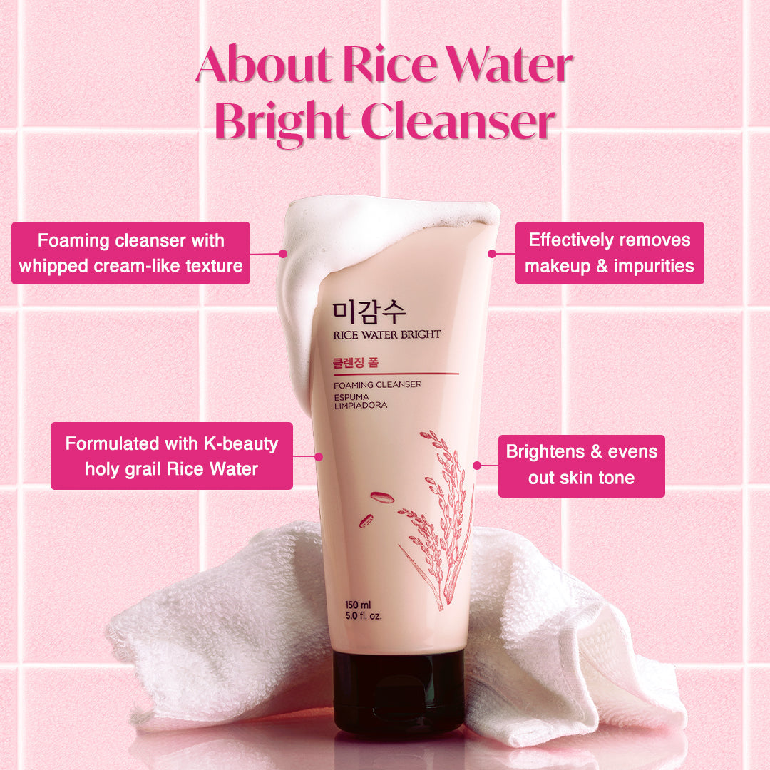 The Face Shop - Rice Water Bright Cleansing Foam - 150ml