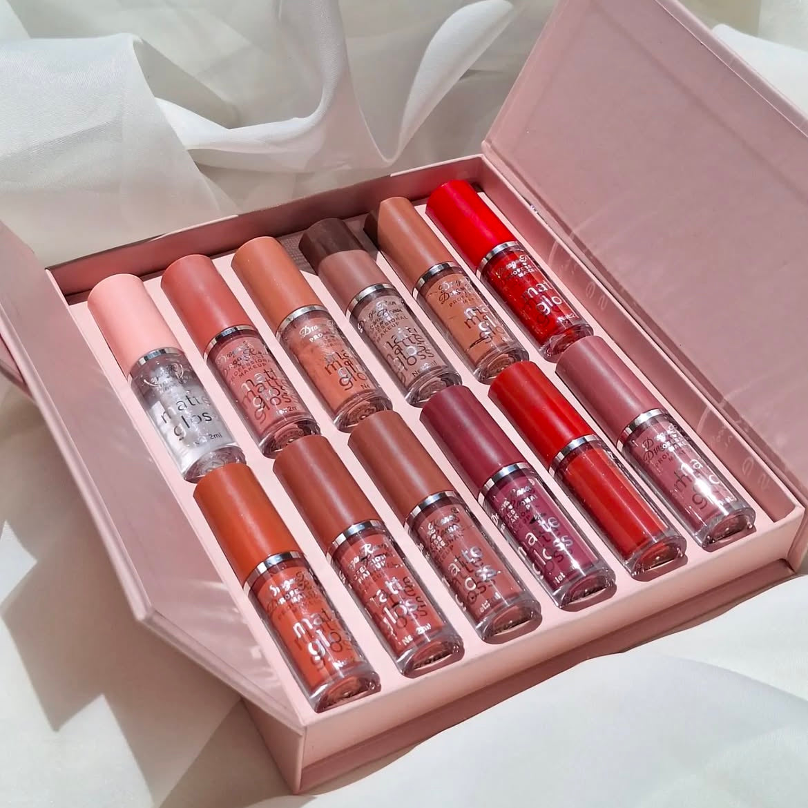 Dragon Ranee - 12 Color Creamy Velvet Long-lasting Lip Gloss