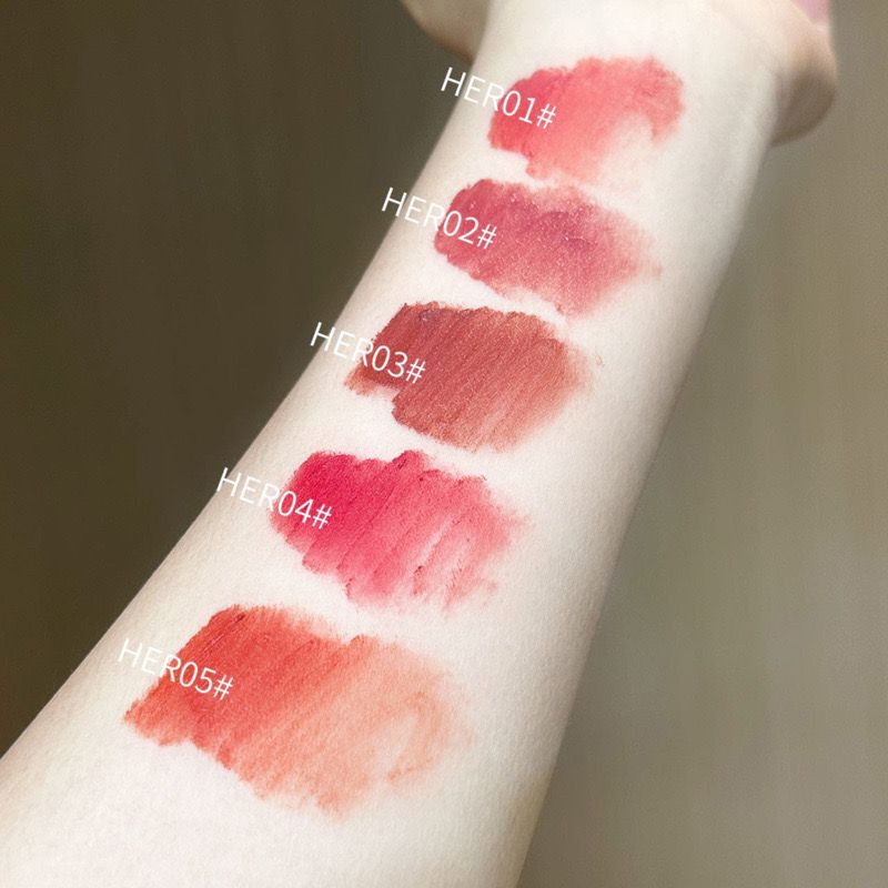 HERORANGE - 5pcs Star Spots Matte Lip Gloss