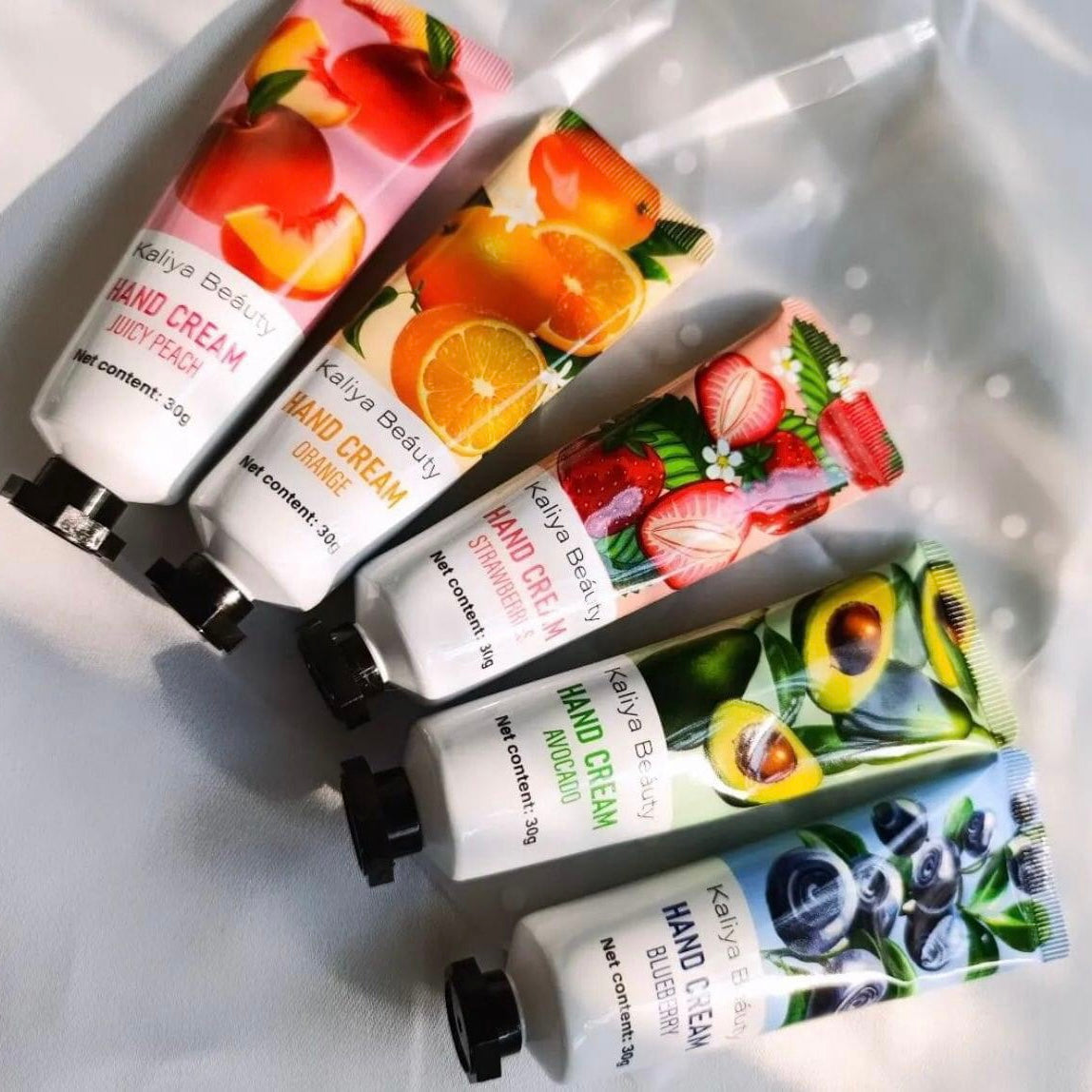 5pcs Plant Extract Moisturizing Hand Cream