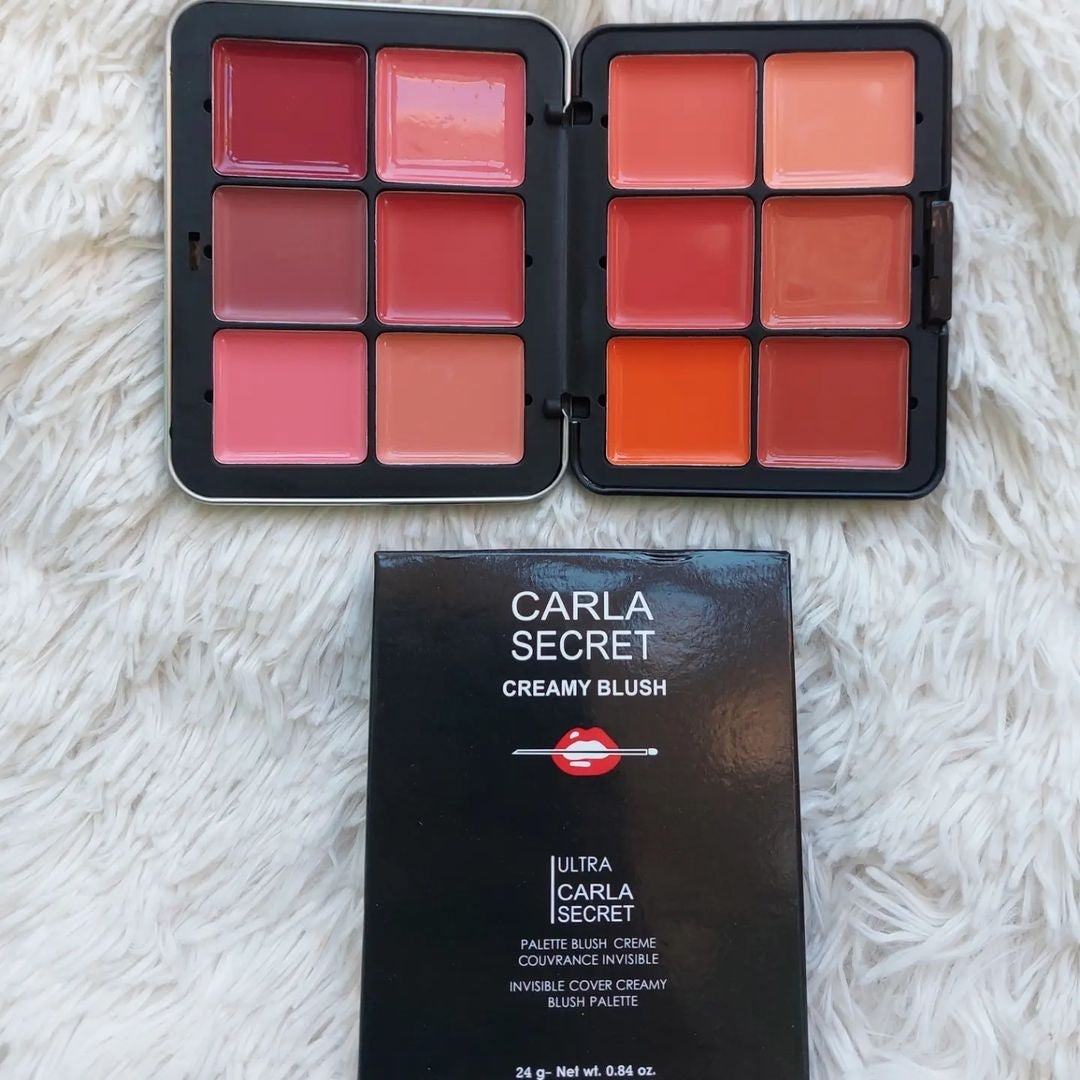 Carla Secret - 12 Colors Creamy Blush Palette