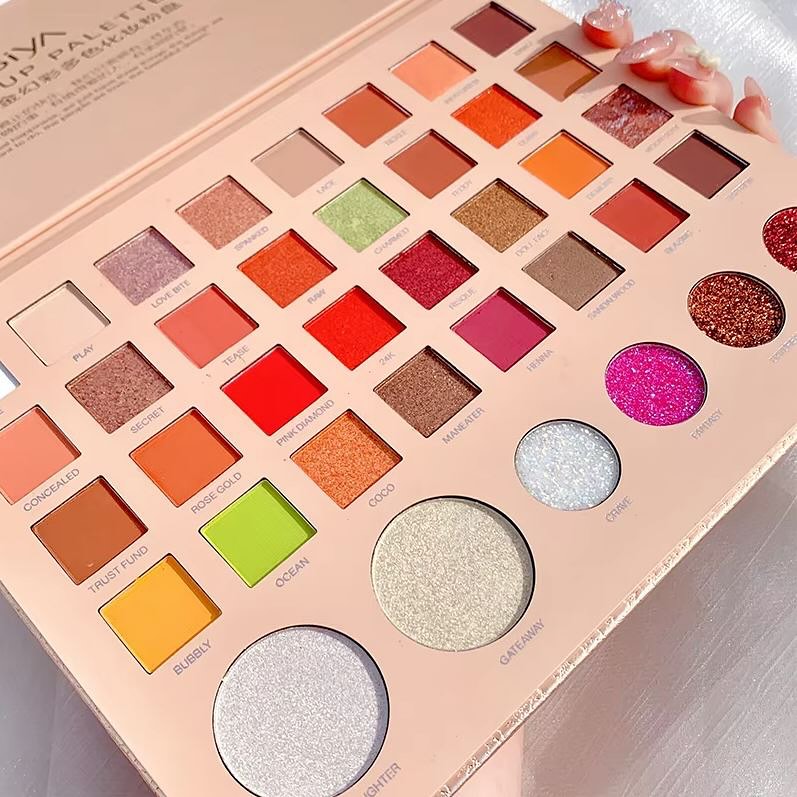 38 Color Matte Shimmer & Glitter Eyeshadow Palette