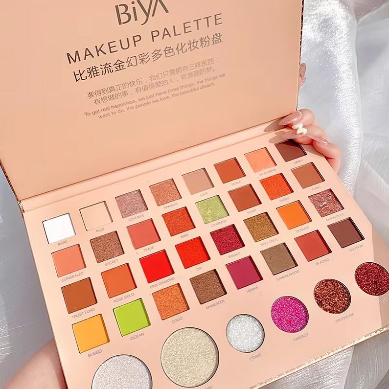 38 Color Matte Shimmer & Glitter Eyeshadow Palette