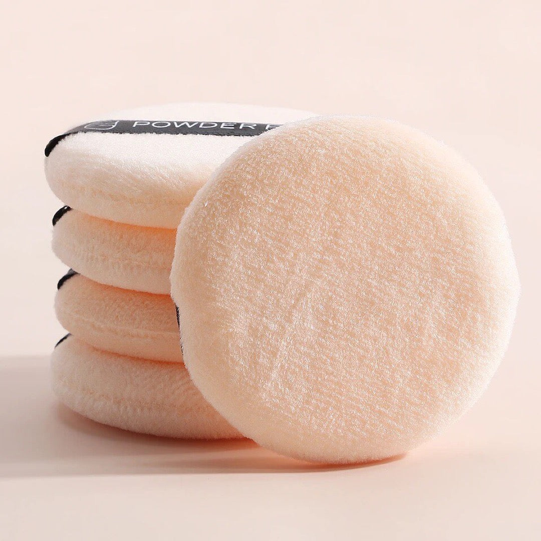 Professional Round Soft Facial Powder Foundation Puff Sponge