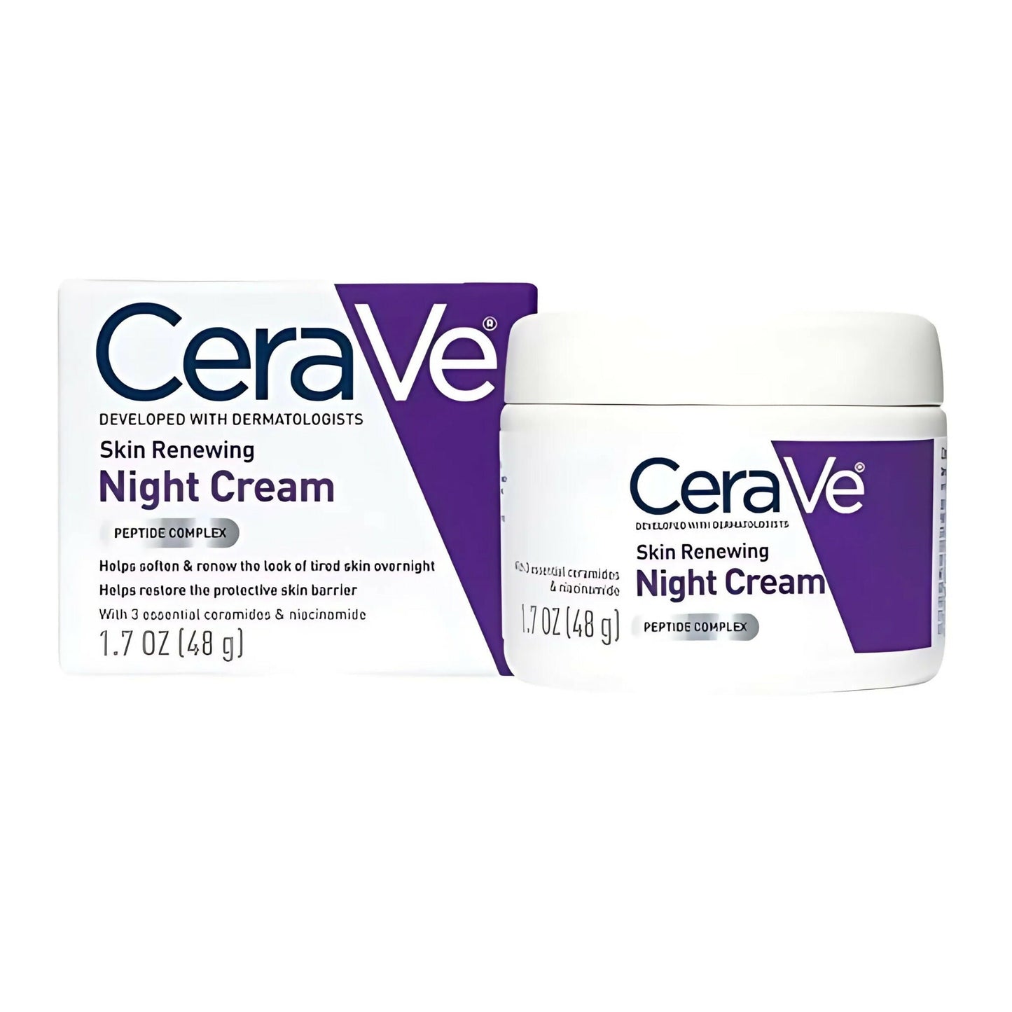 Cerave 4 In 1 Skincare Kit Night Cream, Sunblock, Cleanser & Serum, for Radiant Skin