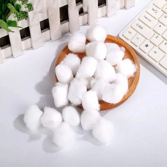 100pcs Cotton Balls New Nail Art Tool Nail Polish Remover Cotton Ball