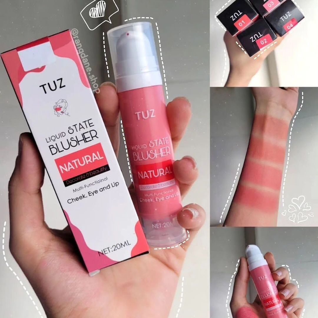 TUZ - 4pcs Creamy Liquid Blush