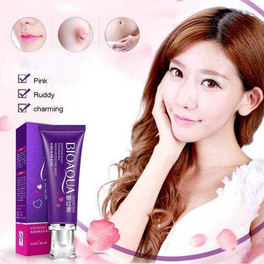 "Bioaqua Nenhong Pink Body Cream – Brightening & Moisturizing, 30g"