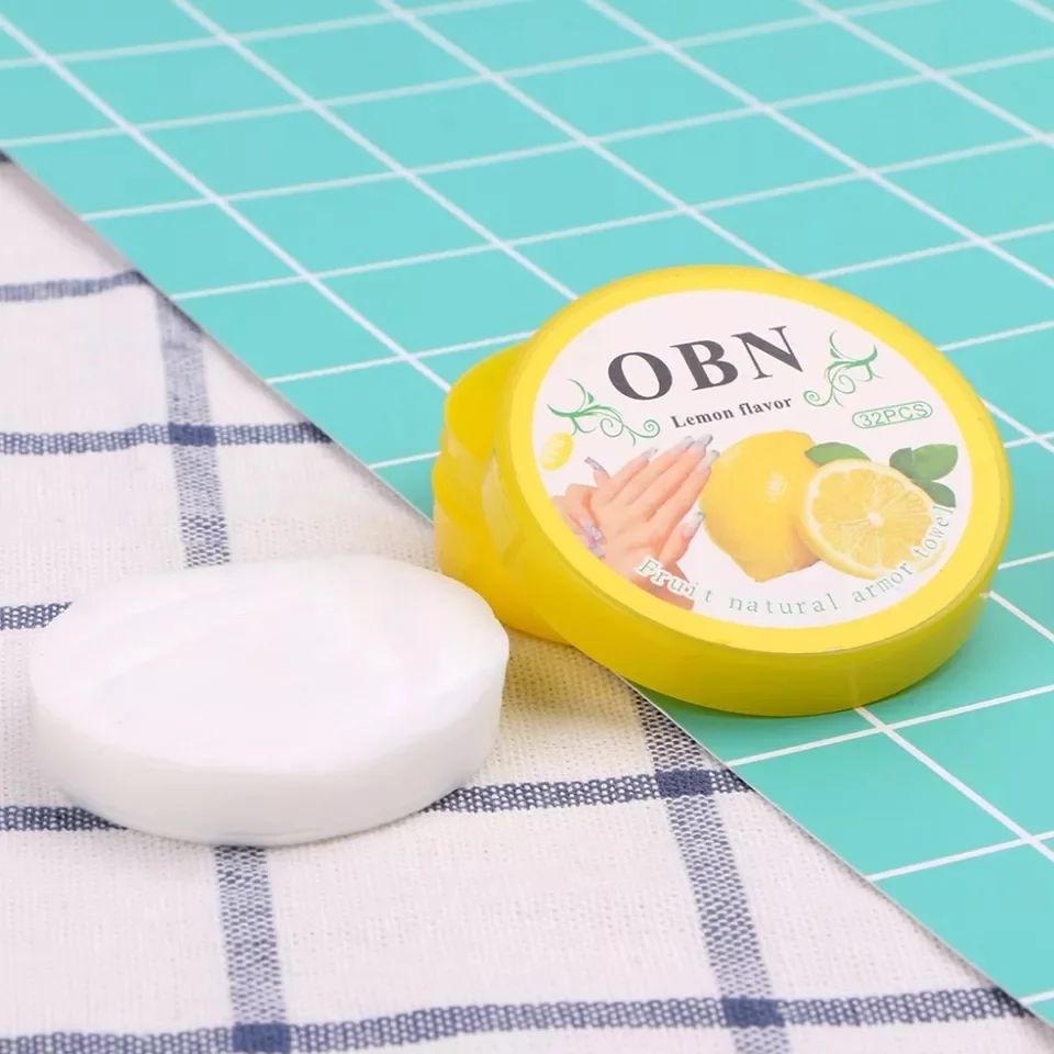 192 Piece Nail Polish Remover Pads Fruit Flavored Oil Cotton