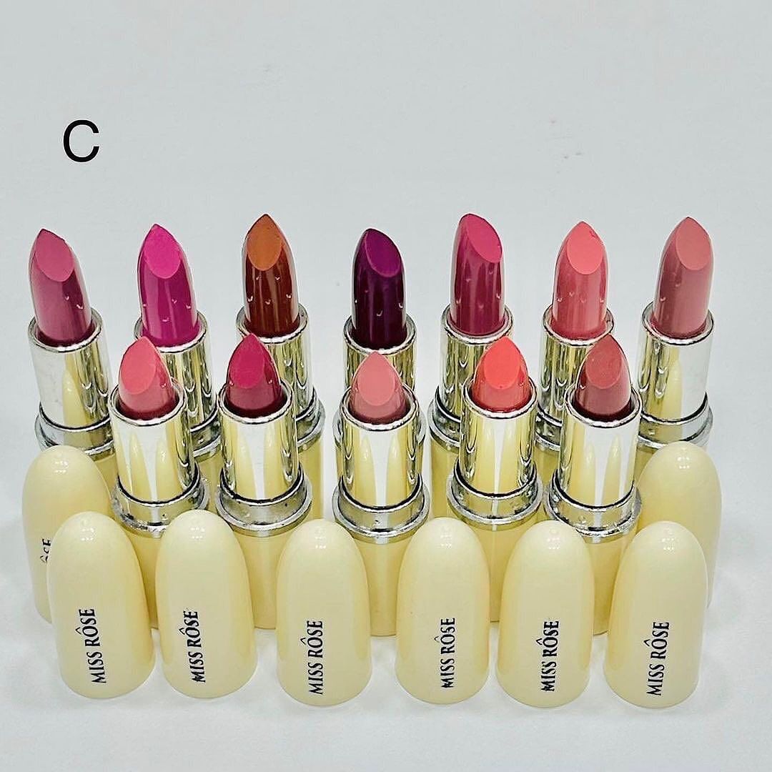 Miss Rose - 12pcs Matte Velvet Lipsticks Set