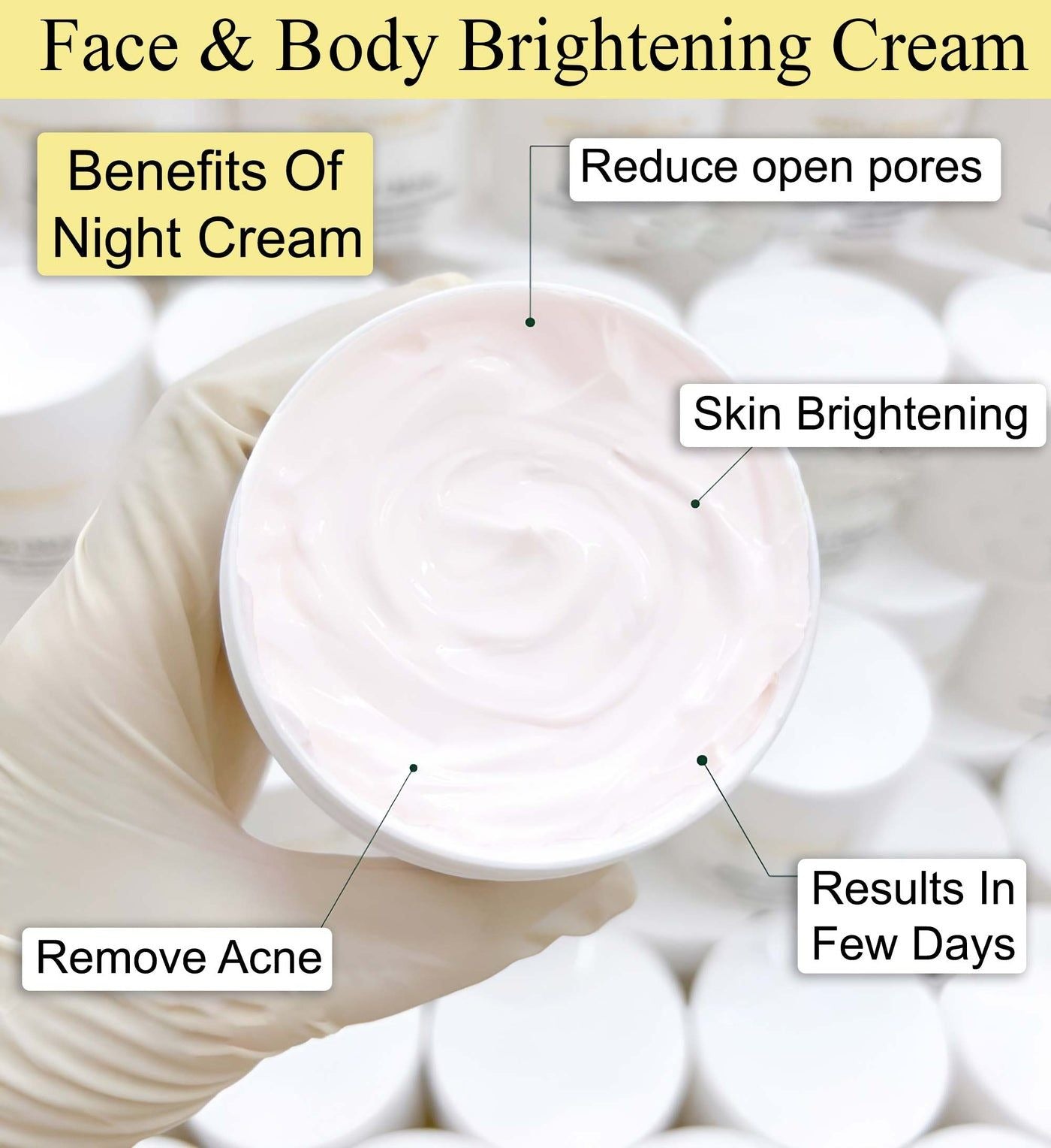 Whitening & Anti-Aging Natural Night Cream