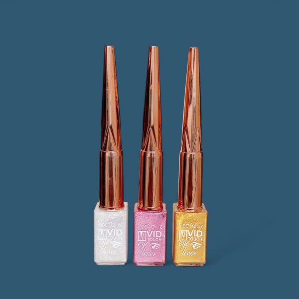 Mocallure Glitter Vivid Touch Eyeliner (pack Of 3)