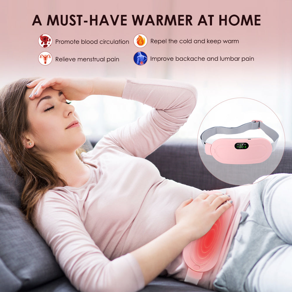 Heating & Vibrating Digital Menstrual Pad