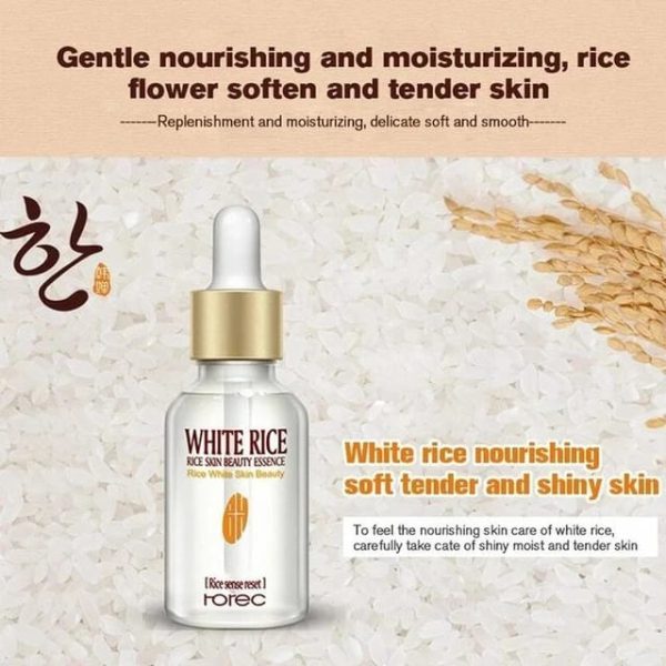 "Rice Skin Beauty Essence – Anti-Aging & Moisturizing Serum, 15ml"