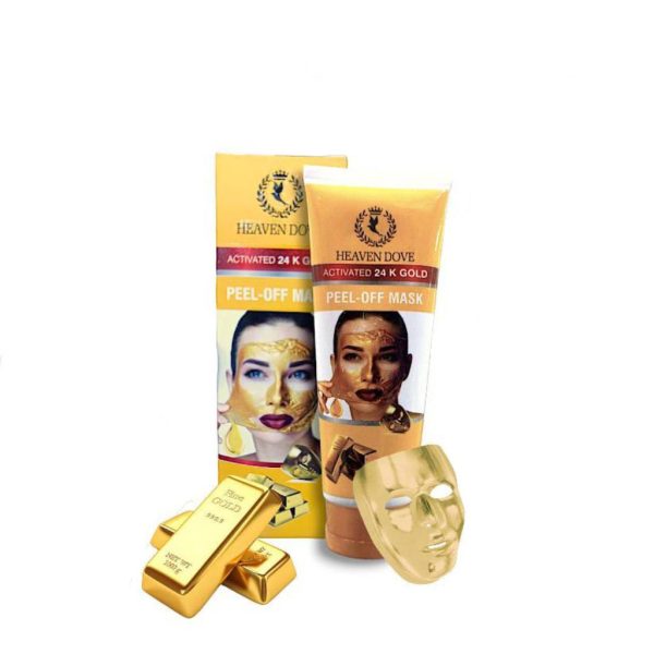 "24K Gold Peel-Off Mask – Whitening & Brightening Face Gold Mask for Radiant Skin"